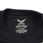 Faded Glory サーマル ロングスリーブ Tシャツ M ブラック ワッフル コットン 長袖 ロンT 未使用品