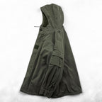 French Army F2 Field Parka Olive Hooded Fleece Lined J.Veyrier Paris 1992 Size 104C Vintage