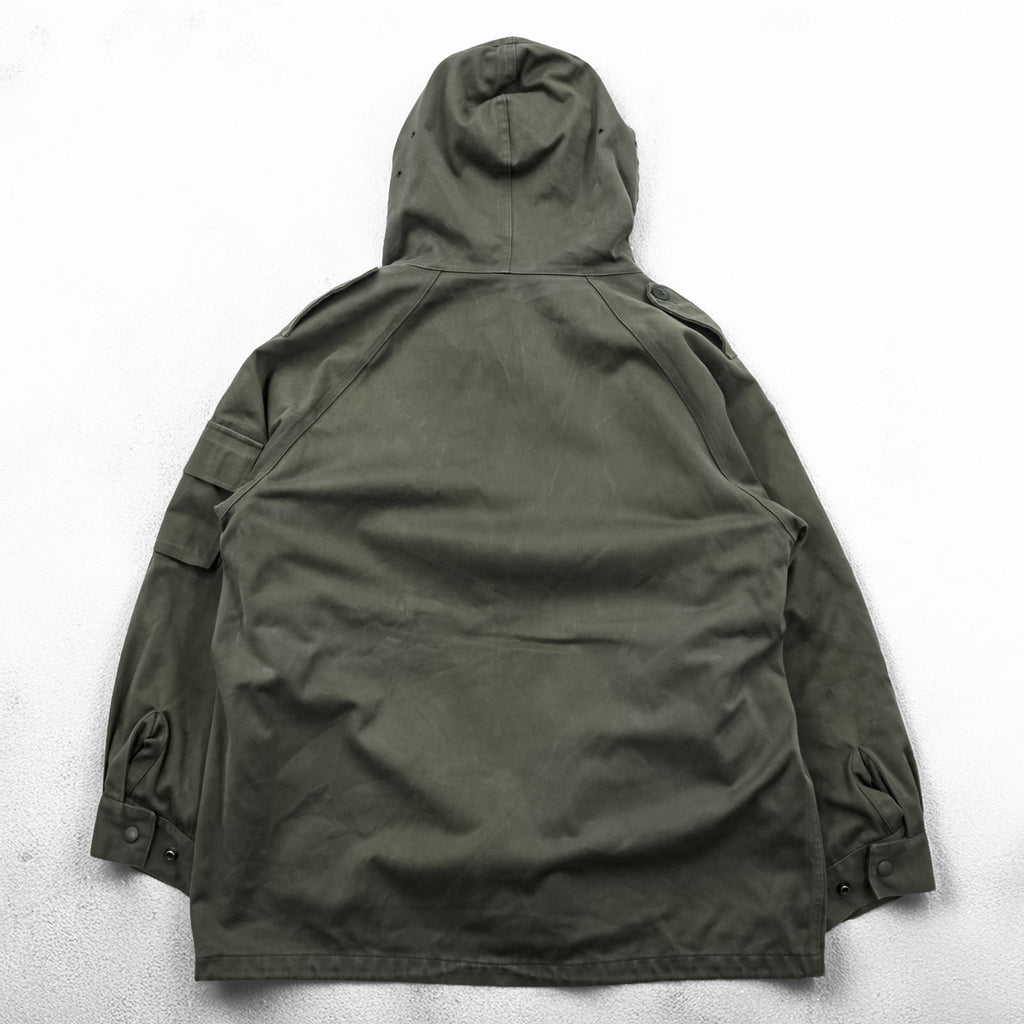 French Army F2 Field Parka Olive Hooded Fleece Lined J.Veyrier Paris 1992 Size 104C Vintage