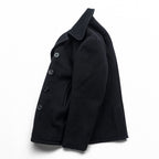 Schott USA製 ピーコート U.S.740N PEA JACKET メルトン ウール L ダークネイビー ミリタリー