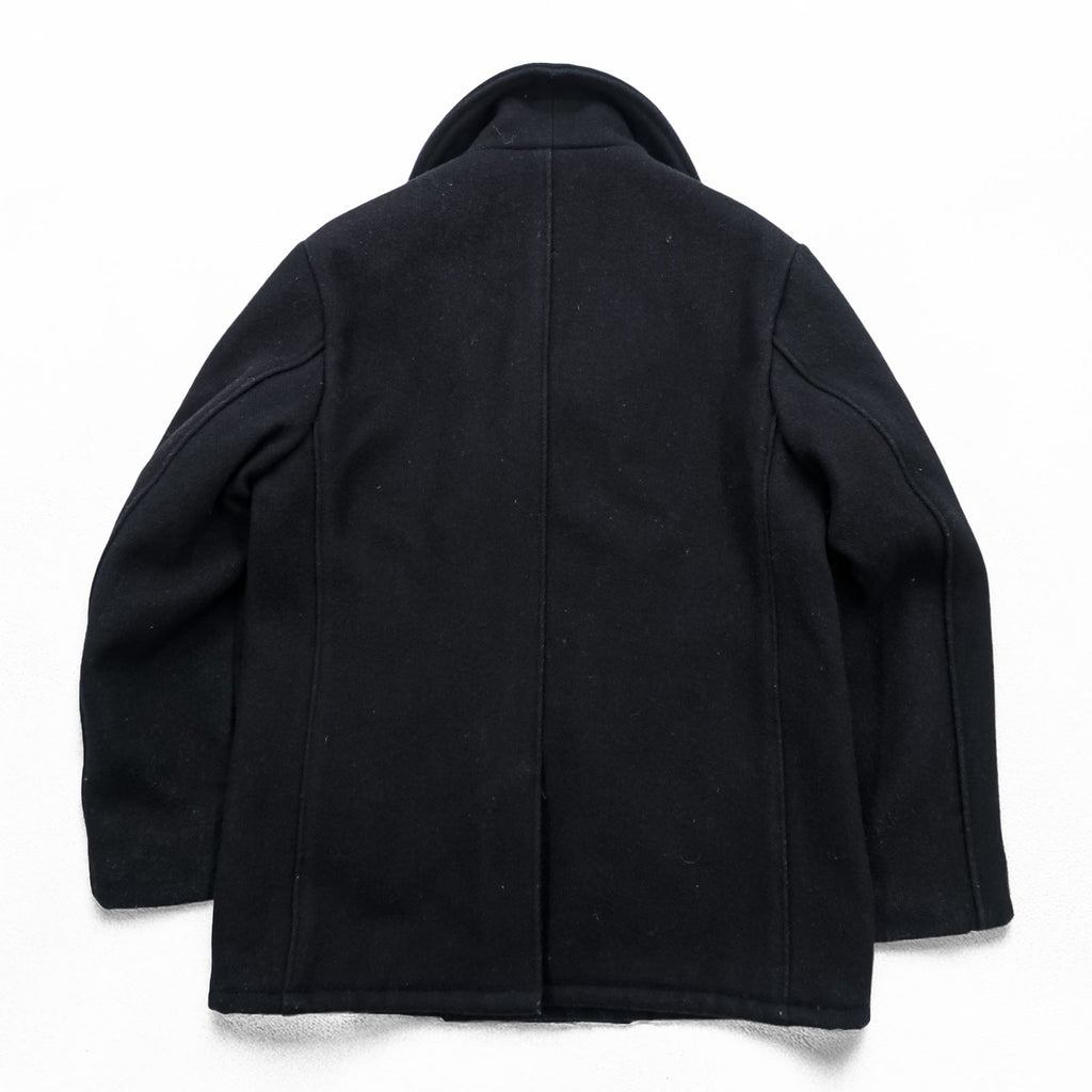 Schott USA製 ピーコート U.S.740N PEA JACKET メルトン ウール L ダークネイビー ミリタリー
