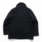 Schott USA製 ピーコート U.S.740N PEA JACKET メルトン ウール L ダークネイビー ミリタリー