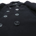 Schott USA製 ピーコート U.S.740N PEA JACKET メルトン ウール L ダークネイビー ミリタリー