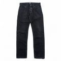 Carhartt WIP KLONDIKE PANT Black Denim Button Fly M Made in Tunisia IO24945
