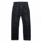 Carhartt WIP KLONDIKE PANT Black Denim Button Fly M Made in Tunisia IO24945