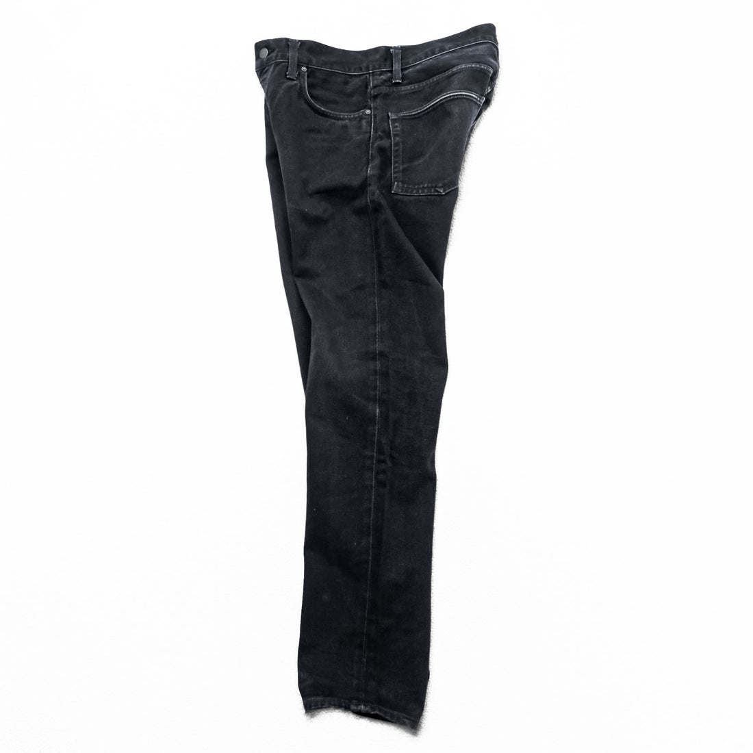 Carhartt WIP KLONDIKE PANT Black Denim Button Fly M Made in Tunisia IO24945