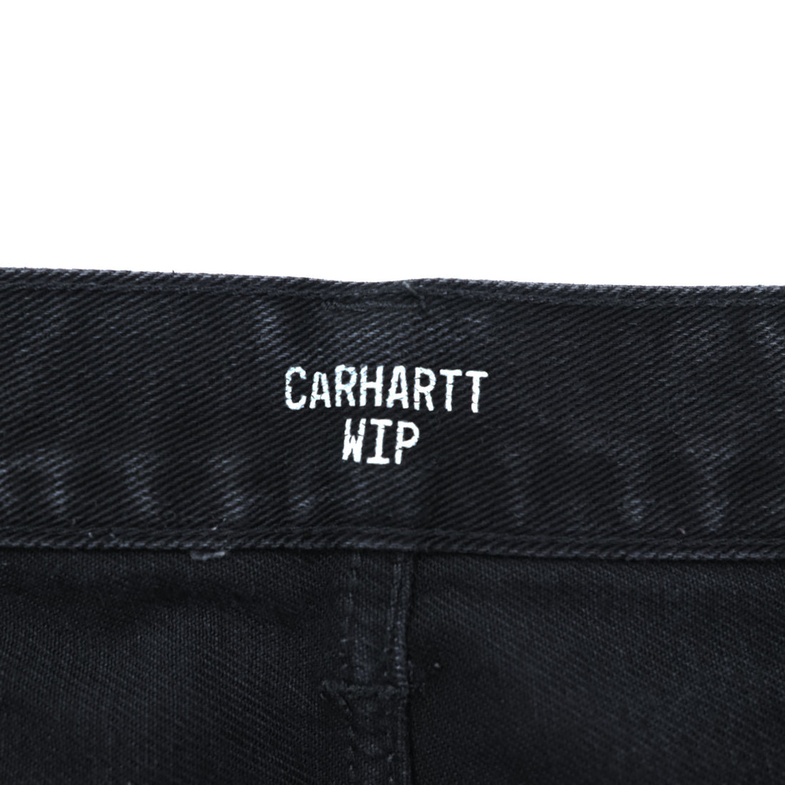 Carhartt WIP KLONDIKE PANT Black Denim Button Fly M Made in Tunisia IO24945