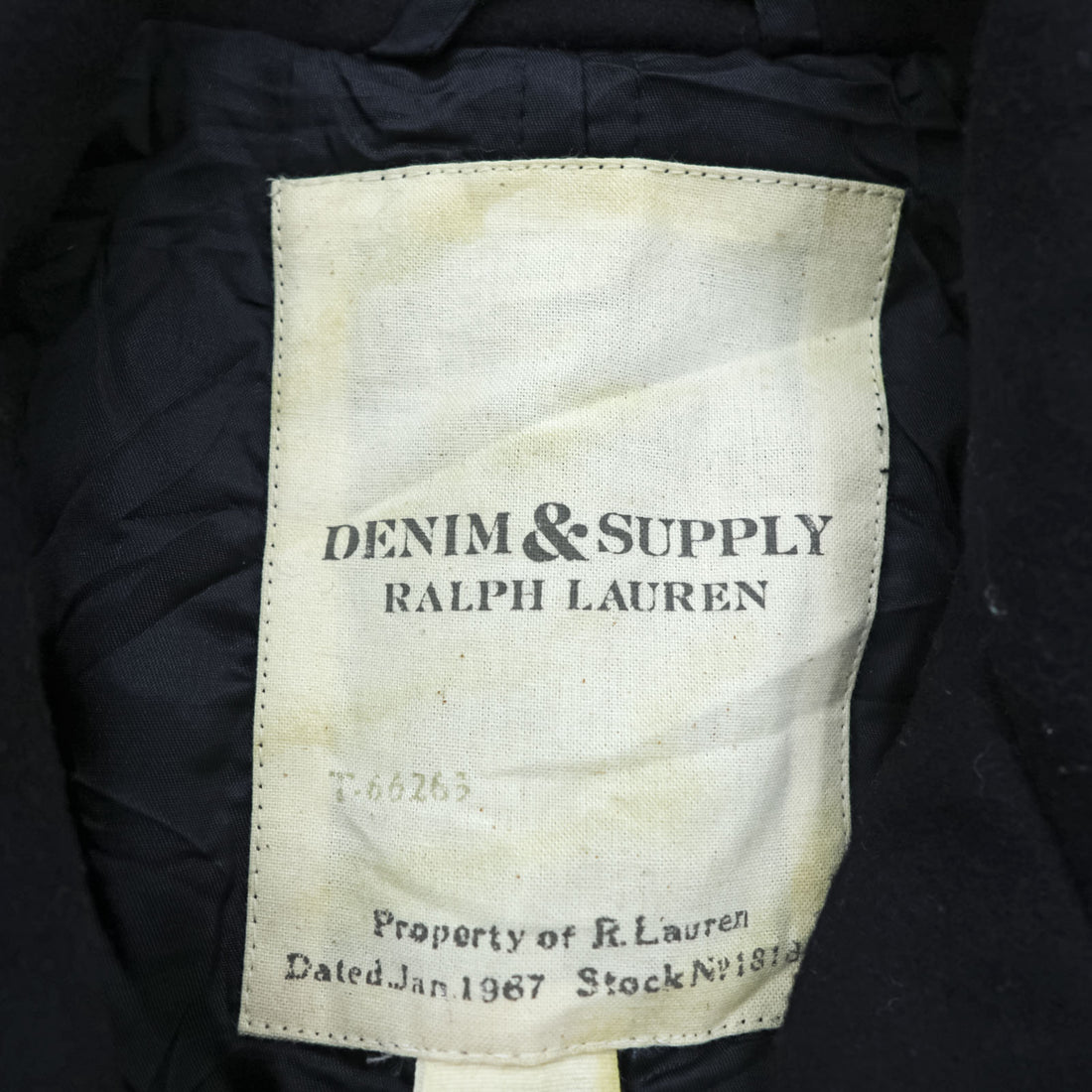 DENIM & SUPPLY RALPH LAUREN Pea Coat M Navy