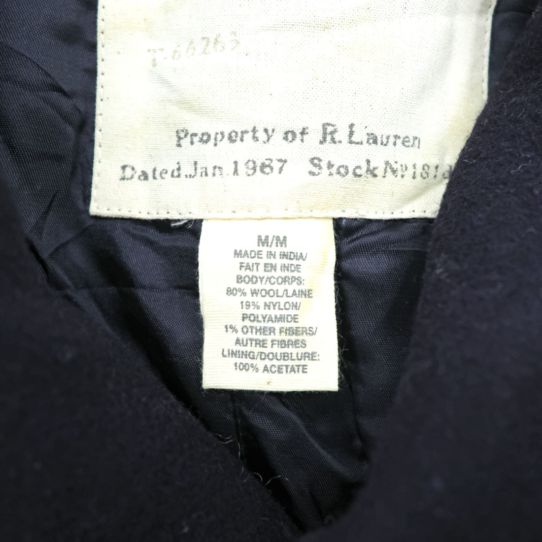 DENIM & SUPPLY RALPH LAUREN Pea Coat M Navy