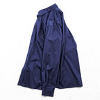 L.L.Bean ボタンダウンシャツ 長袖シャツ M ネイビー 胸ポケット WRINKLE RESISTANT 形態安定 264077