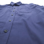 L.L.Bean ボタンダウンシャツ 長袖シャツ M ネイビー 胸ポケット WRINKLE RESISTANT 形態安定 264077