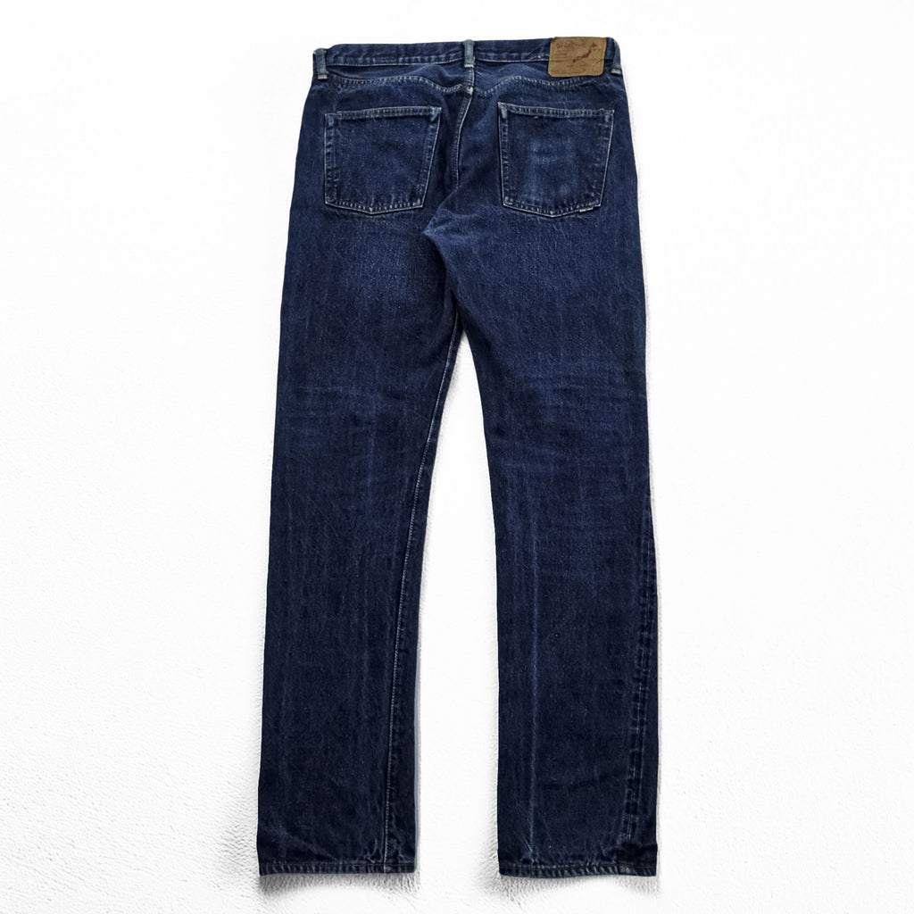 orSlow 日本製 107 IVY FIT セルヴィッチ デニムパンツ ジーンズ XL インディゴ 5ポケット ベーシック