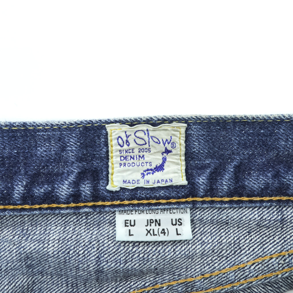 orSlow 日本製 107 IVY FIT セルヴィッチ デニムパンツ ジーンズ XL インディゴ 5ポケット ベーシック