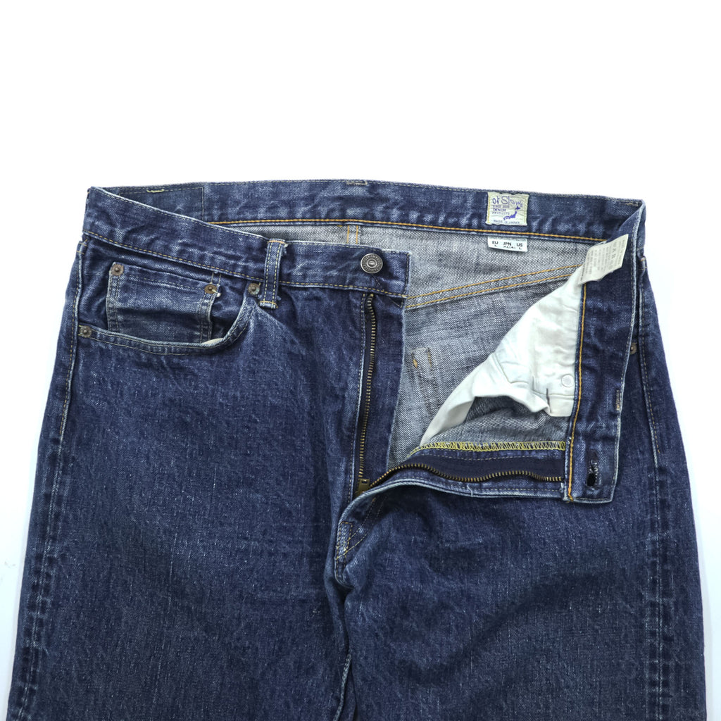 orSlow 日本製 107 IVY FIT セルヴィッチ デニムパンツ ジーンズ XL インディゴ 5ポケット ベーシック