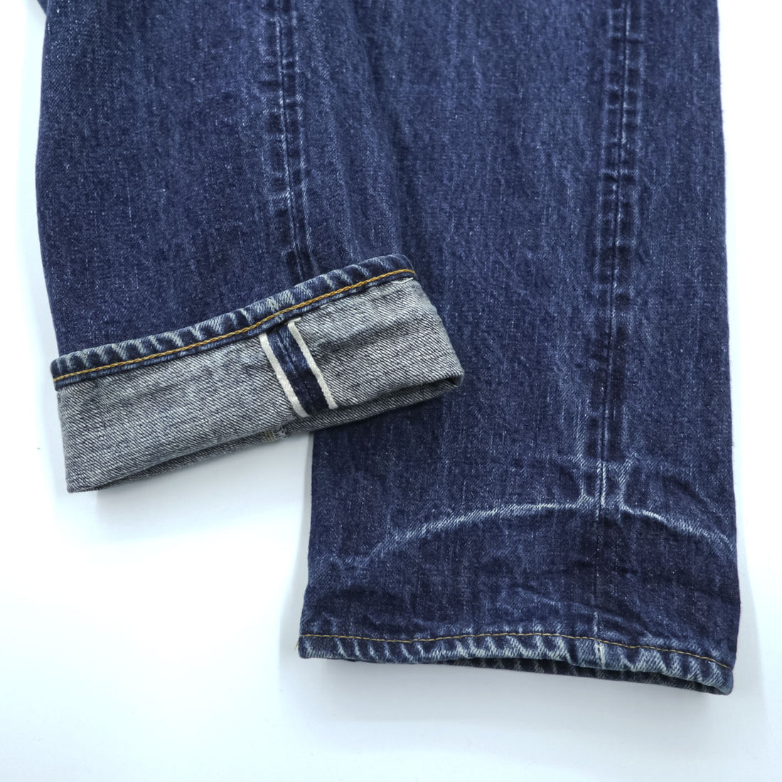 orSlow 日本製 107 IVY FIT セルヴィッチ デニムパンツ ジーンズ XL インディゴ 5ポケット ベーシック