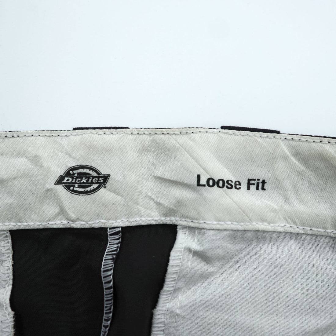Dickies Loose Fit Double Knee Chino Pants XL and up, Black 85283BK
