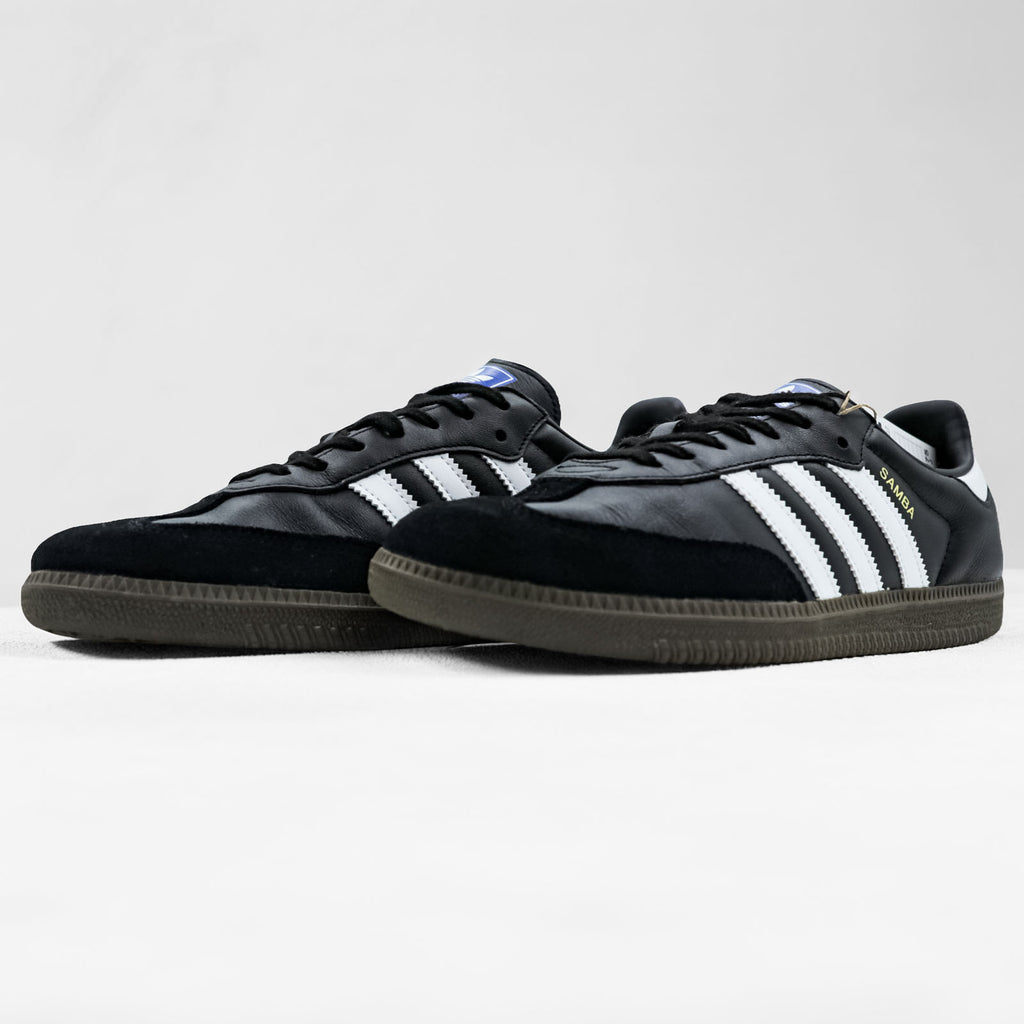 adidas Originals Samba OG Low-Cut Sneakers US9.5 Black, White Unused B75807