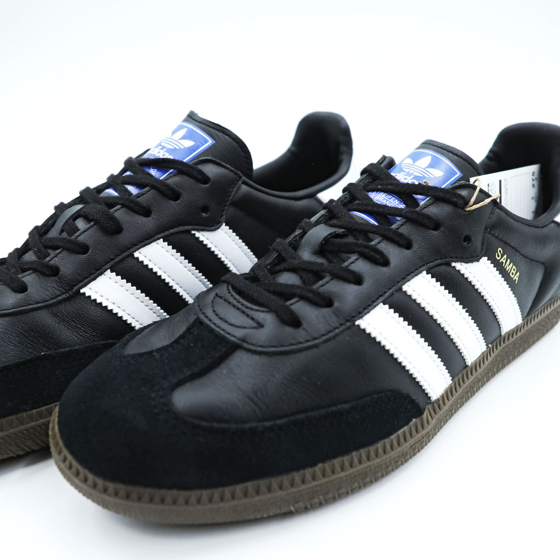adidas Originals Samba OG Low-Cut Sneakers US9.5 Black, White Unused B75807
