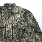 Cabela’s 90年代 リアルツリーカモ アウトドア ハンティングシャツ 長袖シャツ XL カーキ ブラウン