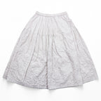 ISSEY MIYAKE Gathered Flare Skirt M Pink HaaT HaaTH HA02FG762
