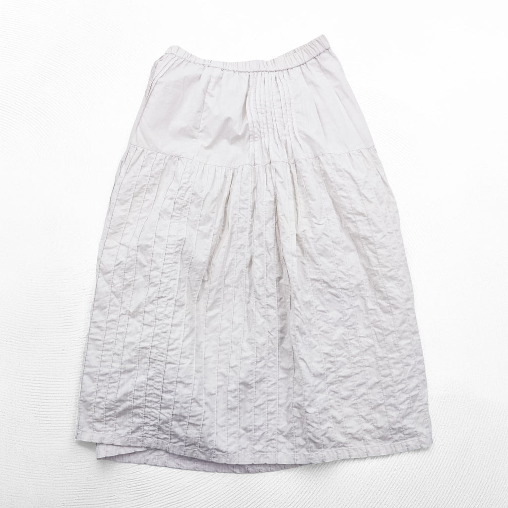 ISSEY MIYAKE Gathered Flare Skirt M Pink HaaT HaaTH HA02FG762