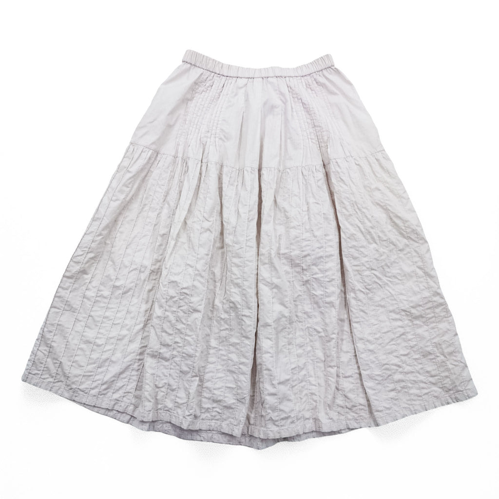 ISSEY MIYAKE Gathered Flare Skirt M Pink HaaT HaaTH HA02FG762