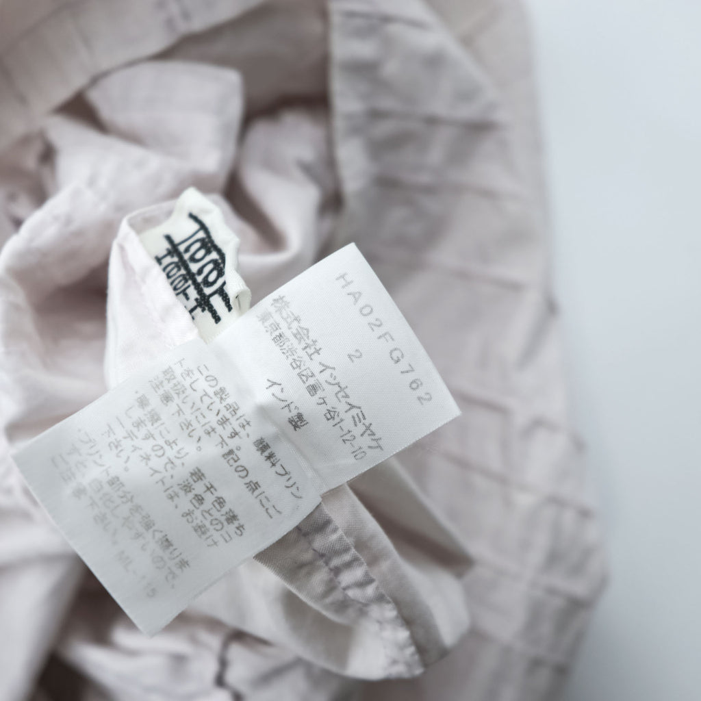 ISSEY MIYAKE Gathered Flare Skirt M Pink HaaT HaaTH HA02FG762