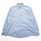 Brooks Brothers オックスフォード ボタンダウンシャツ L ブルー ワンポイントロゴ REGENT