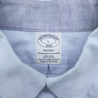 Brooks Brothers オックスフォード ボタンダウンシャツ L ブルー ワンポイントロゴ REGENT