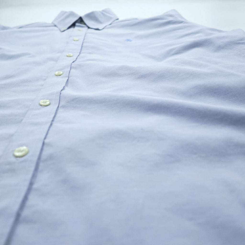 Brooks Brothers オックスフォード ボタンダウンシャツ L ブルー ワンポイントロゴ REGENT