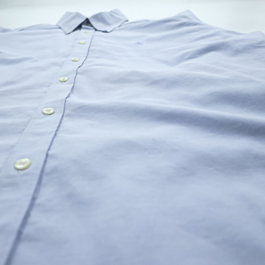 Brooks Brothers オックスフォード ボタンダウンシャツ L ブルー ワンポイントロゴ REGENT