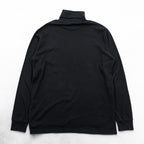 Polo Ralph Lauren 90s Vintage Turtleneck Long Sleeve T-Shirt, Size L, Black, Small Pony Embroidery