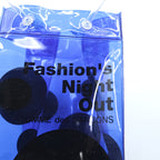 COMME des GARÇONS × VOGUE Clear Vinyl Mini Bag Blue Dot Drink Holder Wine Bag FASHION’S NIGHT OUT Novelty
