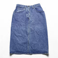 ARMANI JEANS 90年代 イタリア製 ヴィンテージ デニム ロングスカート M インディゴ ブルー