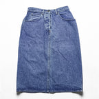 ARMANI JEANS 90年代 イタリア製 ヴィンテージ デニム ロングスカート M インディゴ ブルー