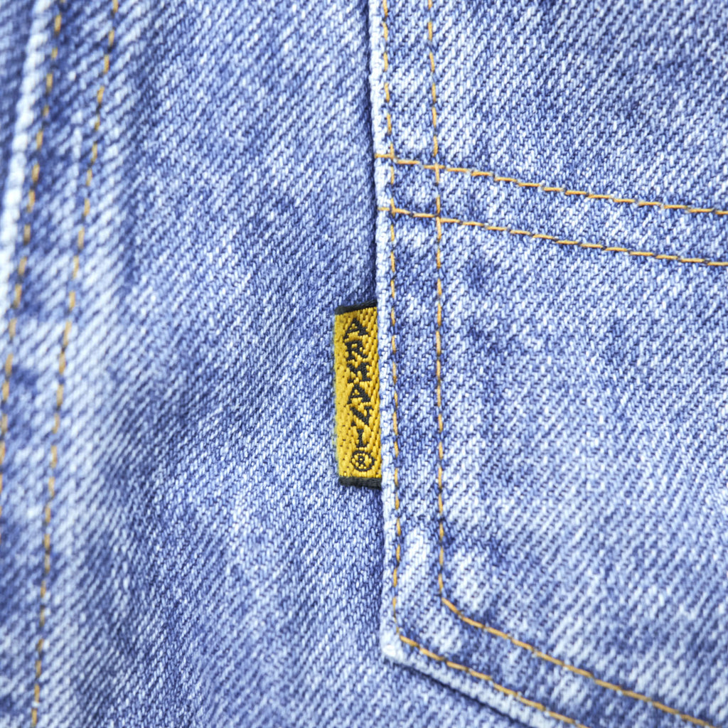 ARMANI JEANS 90年代 イタリア製 ヴィンテージ デニム ロングスカート M インディゴ ブルー