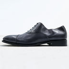 Vintage Italian-made dress shoes, leather shoes, US size 9.5, navy, DEVRED