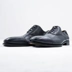 Vintage Italian-made dress shoes, leather shoes, US size 9.5, navy, DEVRED