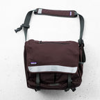 Patagonia HALFMASS Messenger, Shoulder Bag, Bordeaux, Laptop Compartment, 48274F9