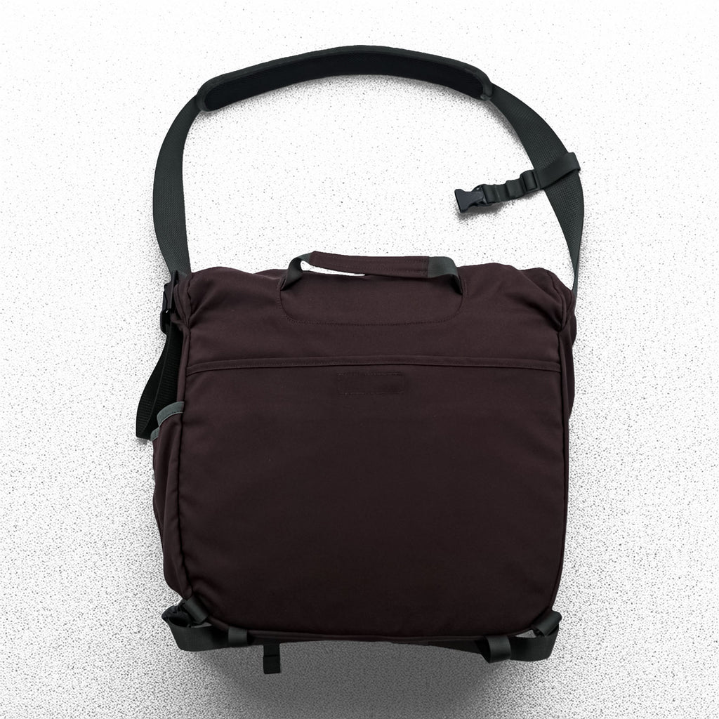Patagonia HALFMASS Messenger, Shoulder Bag, Bordeaux, Laptop Compartment, 48274F9
