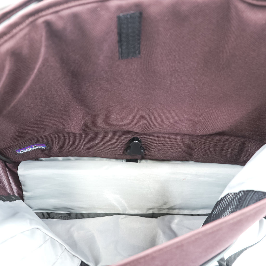 Patagonia HALFMASS Messenger, Shoulder Bag, Bordeaux, Laptop Compartment, 48274F9