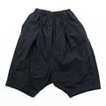 GOLD Toyo Enterprise Japan Made Big Short Pants FREE Black COTTON BROAD GATHER SHORTS GL51705