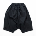 GOLD Toyo Enterprise Japan Made Big Short Pants FREE Black COTTON BROAD GATHER SHORTS GL51705