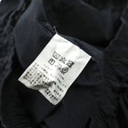 GOLD Toyo Enterprise Japan Made Big Short Pants FREE Black COTTON BROAD GATHER SHORTS GL51705