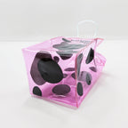 COMME des GARÇONS × VOGUE Clear Vinyl Mini Bag Pink Dot Drink Holder Wine Bag FASHION’S NIGHT OUT Novelty