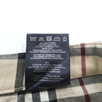 BURBERRY LONDON イタリア製 ノバチェック タイト スカート L ベージュ 膝丈 コットン ストレッチ