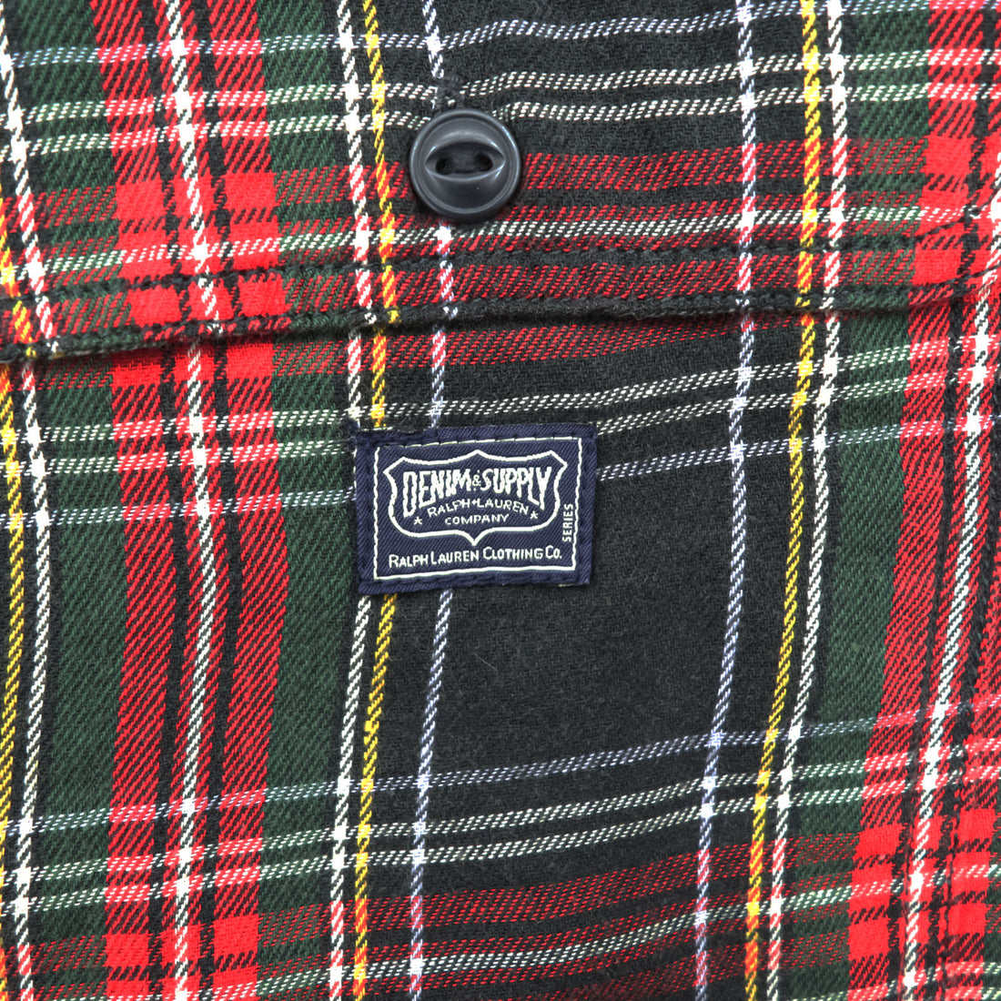 DENIM & SUPPLY RALPH LAUREN Tartan Checked Shirt XL and up, Green, Red