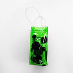 COMME des GARÇONS × VOGUE Clear Vinyl Mini Bag Green Dot Drink Holder Wine Bag FASHION’S NIGHT OUT Novelty