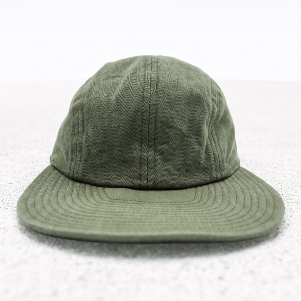 BUZZ RICKSON'S Japan Made US NAVY Herringbone Cap Khaki BR02714