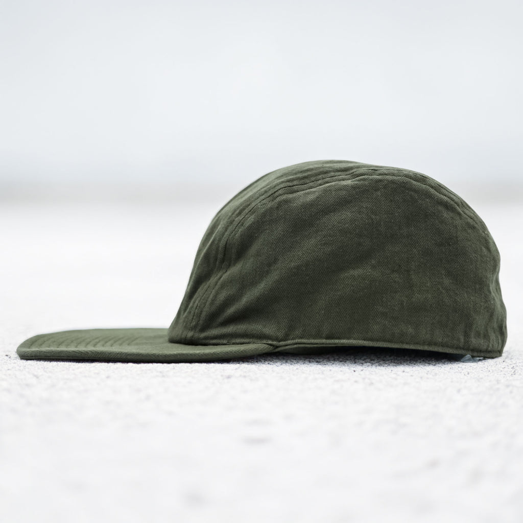 BUZZ RICKSON'S Japan Made US NAVY Herringbone Cap Khaki BR02714